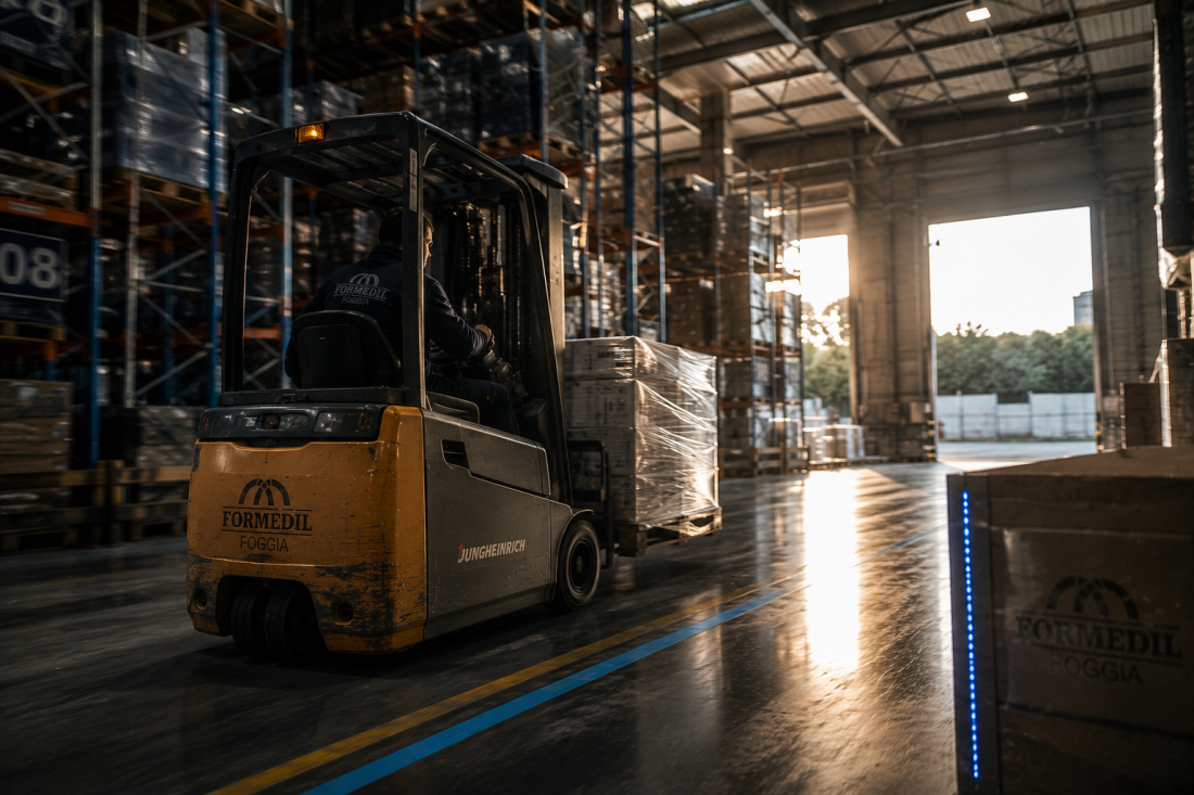 CORSO DI FORMAZIONE PER ADDETTI ALLA CONDUZIONE DI CARRELLI INDUSTRIALI SEMOVENT..